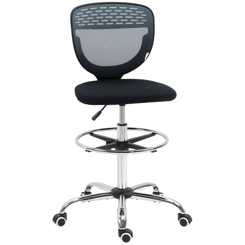 Tall mesh draughtsman chair – image 10