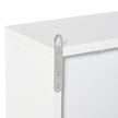Compact white mirror cabinet – image 7