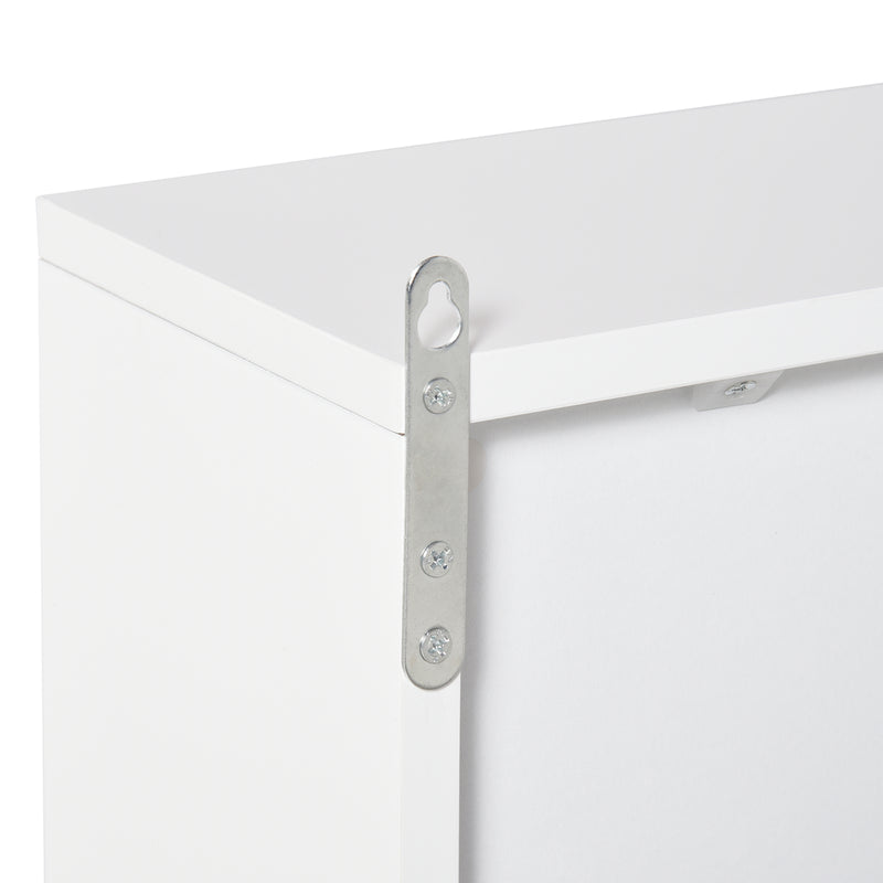 Compact white mirror cabinet – image 7