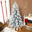 7ft super flocked Christmas tree – image 10