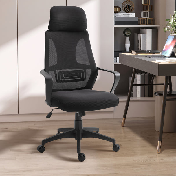High-back mesh office chair – image 2