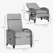 Rattan garden recliner – image 3