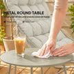 Cushioned texteline bistro set – image 7