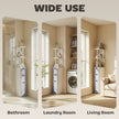 Slim white and grey bathroom cabinet – image 8