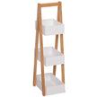 3-tier A-frame bathroom shelf – image 4
