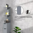 Slim grey bathroom cabinet – image 6