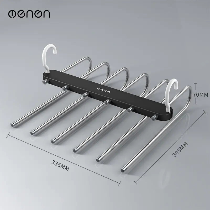 Multi-Layer Magic Pants Hanger for Closet Storage