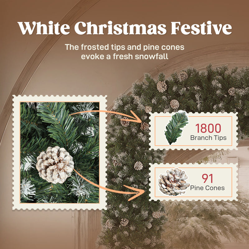 8.2ft Christmas tree arch, 180 cm wide – image 6