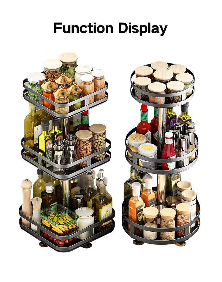 Multifunctional Kitchen Spice Rack