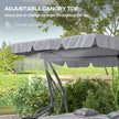 Light grey swing bed – image 5