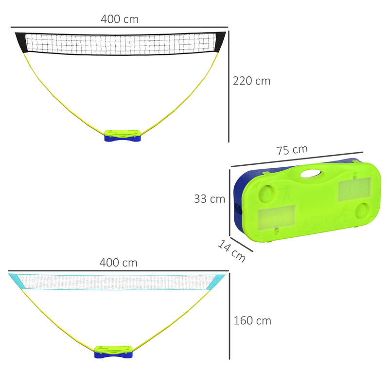 Badminton & volleyball net set – image 3