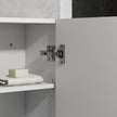 High gloss bathroom wall cabinet – image 8