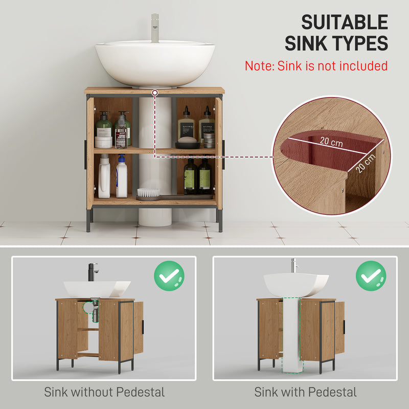 Industrial under sink vanity unit – image 4