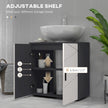 Light grey under sink cabinet – image 5