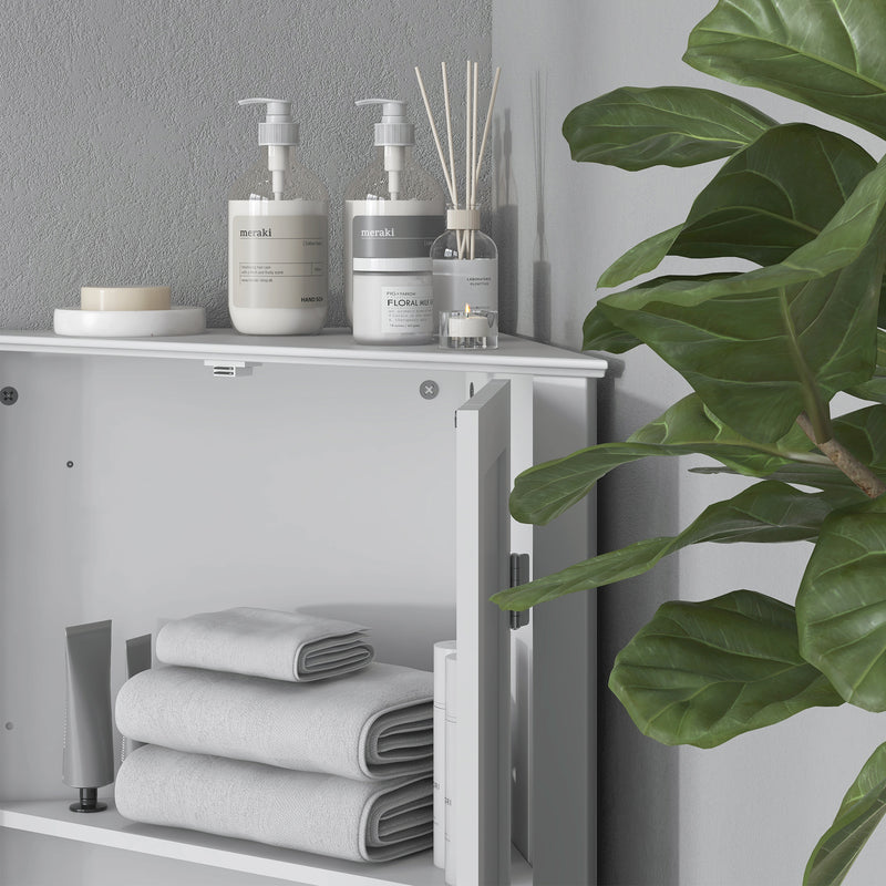 Corner bathroom floor cabinet – image 9