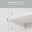 White wall mirror cabinet – image 7