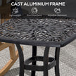 Bronze cast aluminium side table – image 5