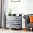 7-drawer fabric tallboy – image 10