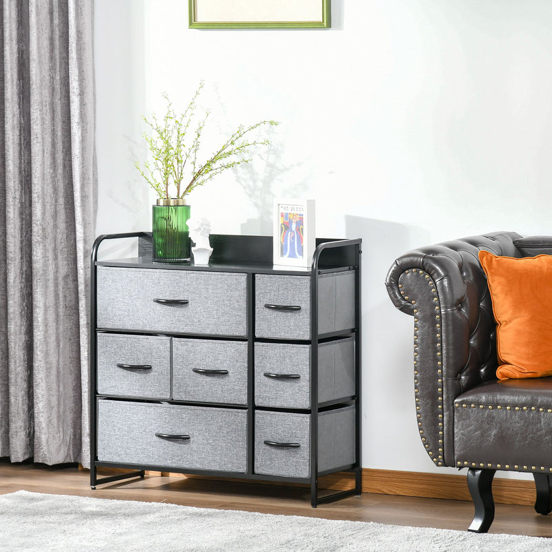7-drawer fabric tallboy – image 10