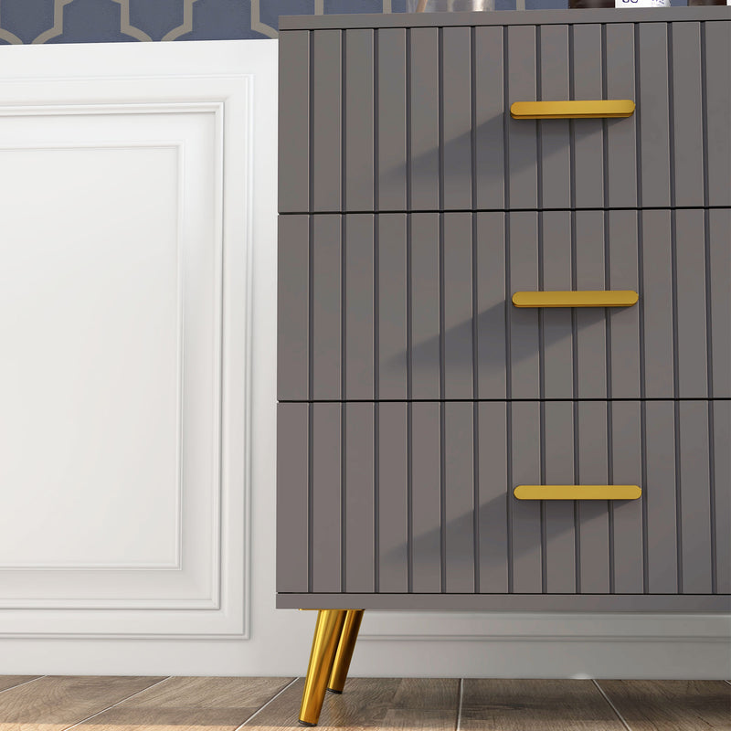 Embossed 3-drawer chest – image 8