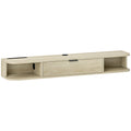 120 cm Floating TV Unit for TVs up to 50 Inch - Natural