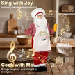 Sound and touch activation shown on the Santa figure