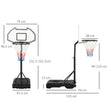 Adjustable basketball hoop and stand – image 3