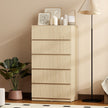 HOMCOM Chest of Drawers, 5-Drawer Storage Cabinets, Modern Dresser, Storage Drawer Unit for Bedroom – view 10