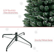 7.5ft snow-dipped pencil Christmas tree – image 7