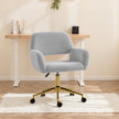 HOMCOM Faux Fur Rabbit Chair - Grey – view 10