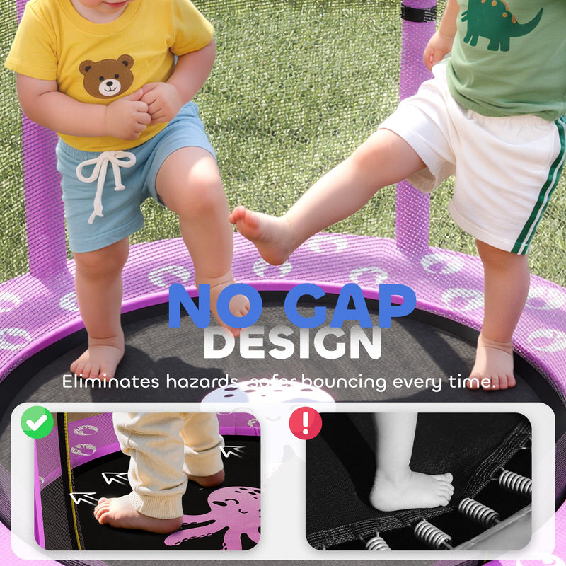 4.6ft toddler trampoline – image 5