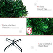 4ft fibre optic Christmas tree with LED snowflakes – image 5