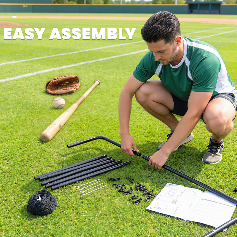 Baseball rebounder net – image 6