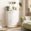 White gloss storage cabinet – image 8
