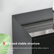Black push-open sideboard – image 5