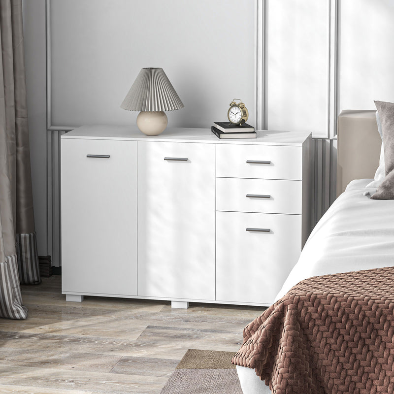 White 3-door sideboard – image 7
