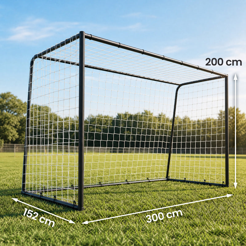 10 x 6.5ft garden football goal – image 3