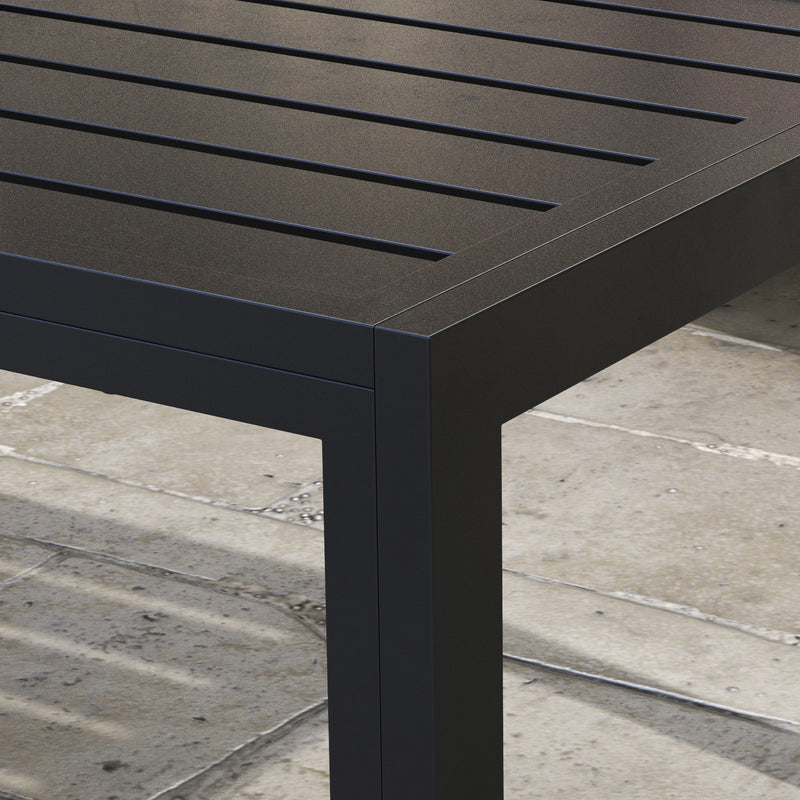 Slatted garden coffee table – image 8