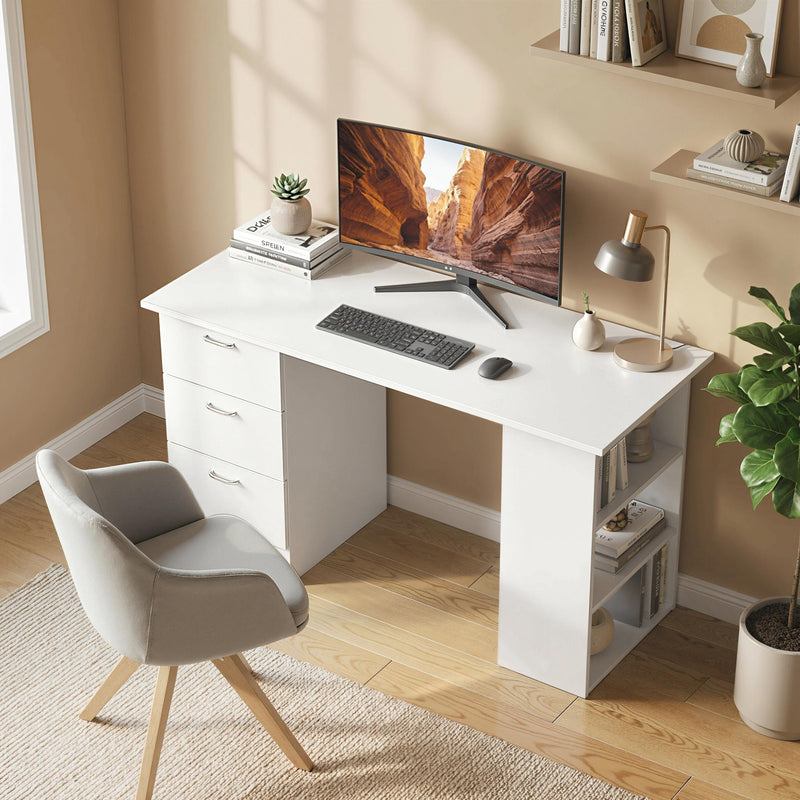 120 cm desk with drawers and shelves – image 2