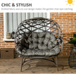 2-seater folding egg chair – image 4
