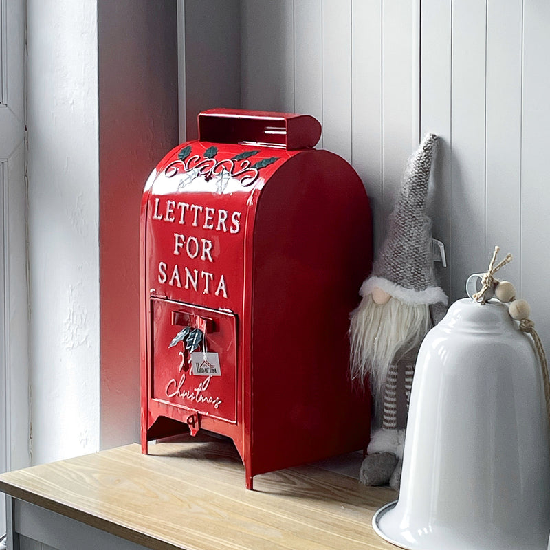 Close-up of the painted postbox finish