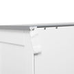 White 2-drawer bathroom cabinet – image 9