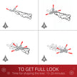 5ft fibre optic Christmas tree with star lights – image 6