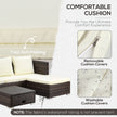 Reclining rattan corner sofa set – image 5