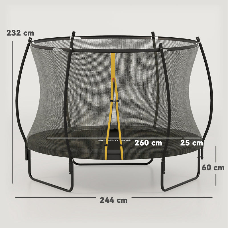 8ft outdoor trampoline – image 4