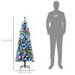 5ft pencil tree with multi-colour LEDs – image 3