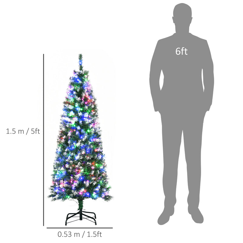5ft pencil tree with multi-colour LEDs – image 3