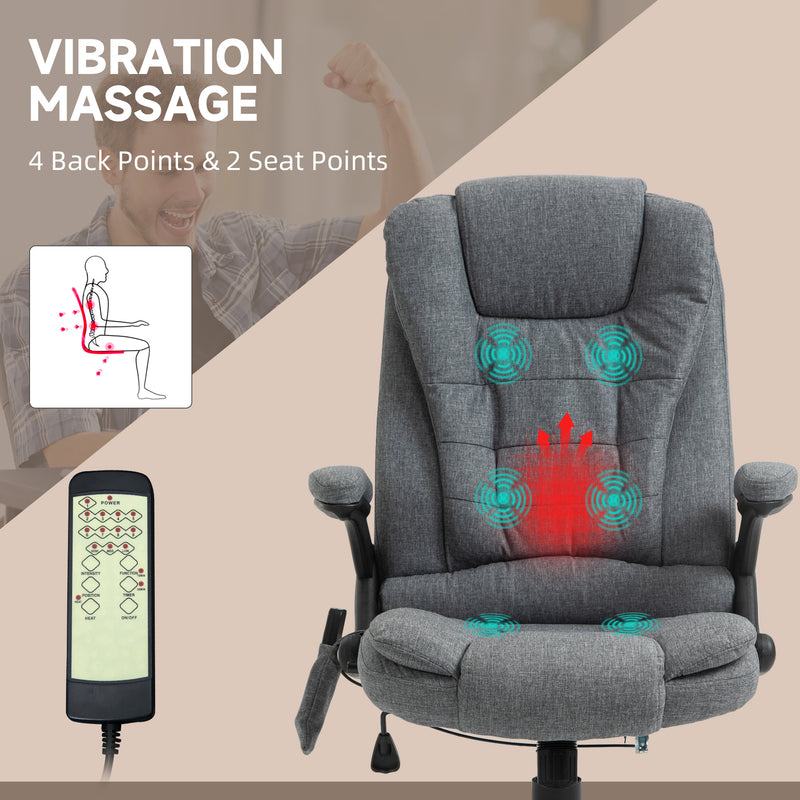 Heated massage office chair – image 4