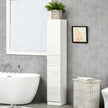 High gloss tall bathroom cabinet – image 2