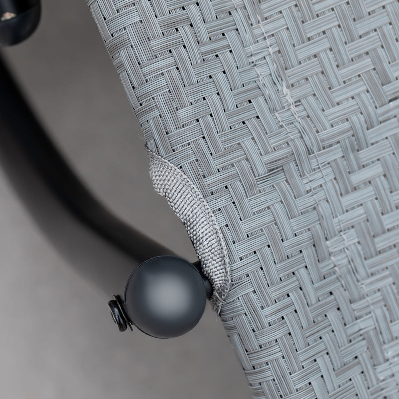 Grey rocking lounger – image 9